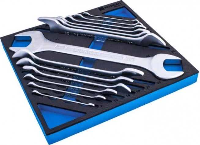 Набор ключей рожковых Norgau тип N6-013 13 предметов 060107813 [060107813]