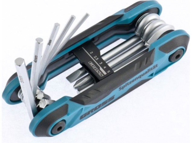 Набор ключей шестигранных GROSS 16414 имбусовых, 8 шт.