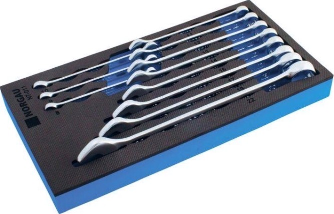 Набор комбинированных ключей Norgau тип N7-011 11 предметов [060207811]