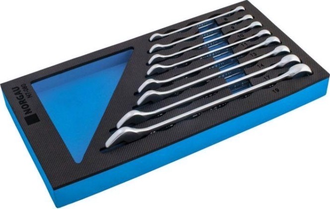 Набор комбинированных ключей Norgau тип N7-080 8 предметов [060207880]