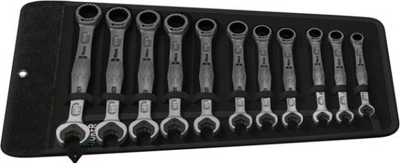 Набор комбинированных ключей с трещоткой WERA Joker 11 предметов WE-020013 [WE-020013]