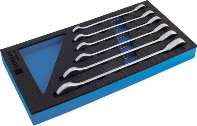 Набор комбинированных трещоточных ключей Norgau тип N7R-006 6 предметов [060240806]