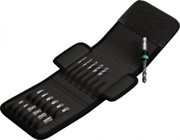 Набор наконечников сверел, бит PH и TORX 848/851/867/19 Metal Twist Drill Bits WERA WE-104652 [WE-104652]