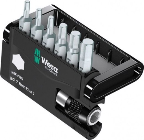 Набор насадок WERA Bit-Check Hex-Plus 8040-6 WE-056168 [WE-056168]