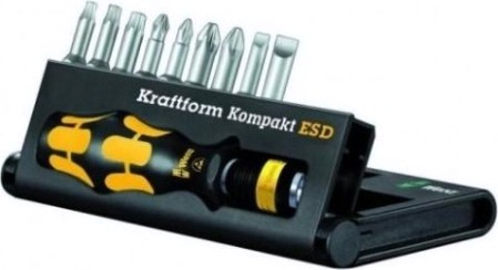 Набор насадок WERA Kraftform Kompakt 11 ESD WE-056678 [WE-056678]