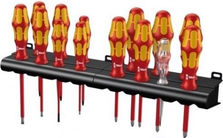 Набор отверток диэлектрических WERA Kraftform Big Pack WE-105631 [WE-105631]