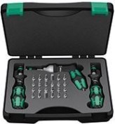 Набор отверток динамометрических WERA 7440/41/42 SATZ 0,3 х 6 Nm / set 0,3 х 6 Nm WE-074739 [WE-074739]