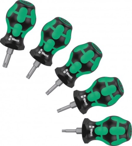 Набор отверток WERA 05008876001 stubby set tx 1 kraftform коротких 5 пр. [WE-008876]