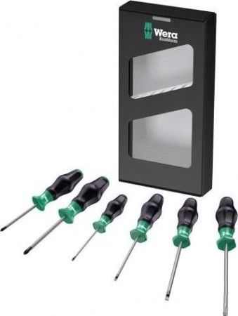 Набор отверток WERA Kraftform Comfort 1334/6 SATZ 6TLG / 6 PCS WE-031551 [WE-031551]