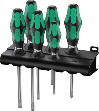 Набор отверток WERA Kraftform Plus Серия 300 334/355/6 SATZ 6TLG. WE-105656 [WE-105656]