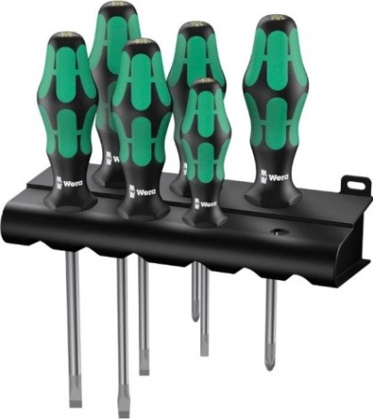 Набор отверток WERA Kraftform Plus Серия 300 334/6 SATZ 6TLG. WE-105650 [WE-105650]