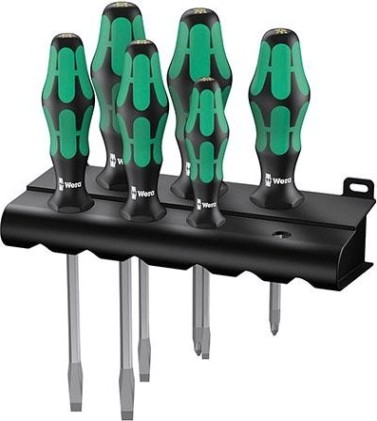 Набор отверток WERA Kraftform Plus Серия 300 367/6 BO SATZ 6TLG. WE-138250 [WE-138250]