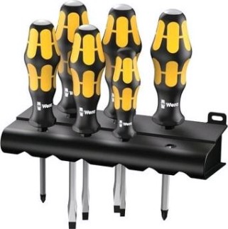 Набор отверток WERA Kraftform Plus Серия 900 932/6 SATZ 6TLG. WE-018282 [WE-018282]