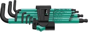 Набор шестигранников WERA 950 SPKL/9 SM N CLIP 9 предметов WE-022088 [WE-022088]