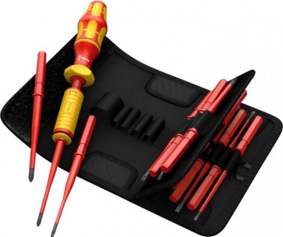 Набор сменных стержней WERA Kraftform Kompakt VDE Torque WE-059291 [WE-059291]