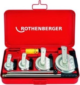 Набор трубогибов рычажных ROTHENBERGER ROBEND H+W PLUS 24503 комплект в мет. ящике 1/2" - 5/8" - 3/4" [24503]