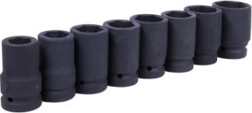 Набор ударных головок 1" МАСТАК 100-68008C 8 предметов