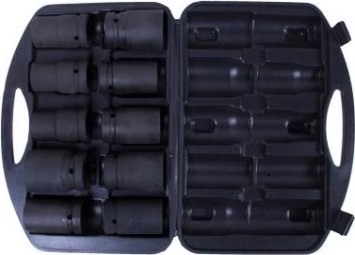 Набор ударных головок 1" МАСТАК 100-68010C 10 предметов