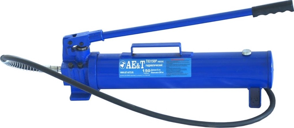 Насос гидравлический ручной AE&T T03150P 150 т