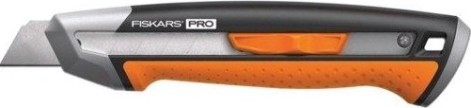 Нож строительный с выдвижным сменным лезвием18мм FISKARS CarbonMax 1027227 [1027227]