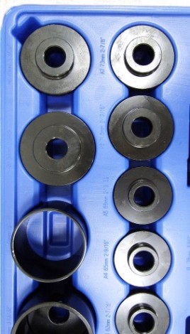 Оправки подшипников переднеприводных авто AE&T TA-D1021 (17 предметов)