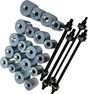 Оправки установки и удаления втулок AE&T TA-D1024 (24 предмета) Оправки установки и удаления втулок AE&T TA-D1024 (24 предмета)