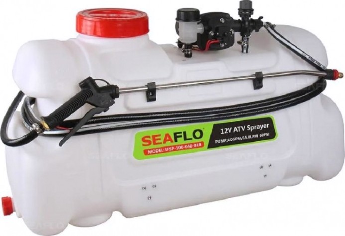 Опрыскиватель для квадроцикла SEAFLO 4GPM, 80PSI, 12V [SFSP-100-040-01B]