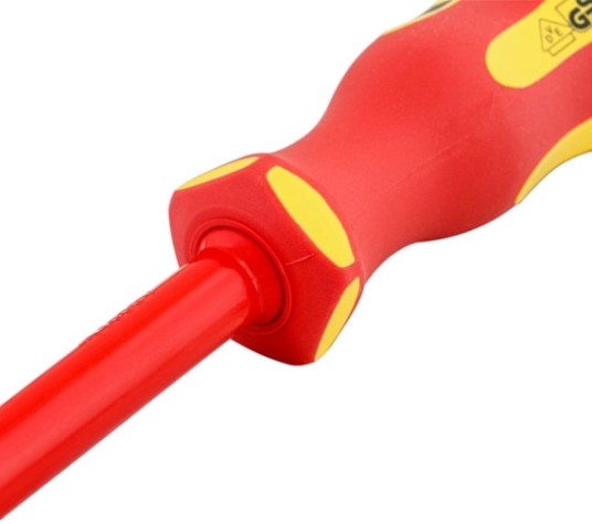 Отвертка диэлектрическая шлицевая Norgau 5,5х125мм vde slim n172 [067063155]