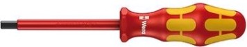 Отвертка диэлектрическая WERA Kraftform Plus 100 VDE 1000 V 164i 5.0 x 80 мм WE-004665 [WE-004665]