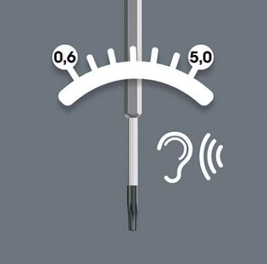 Отвертка динамометрическая WERA 300 IP 7 IP 0,9 Nm WE-028041 [WE-028041]