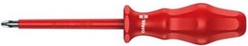 Отвертка крестовая диэлектрическая WERA Kraftform Classic VDE 1000 V 1762i PH 0 х 80 мм WE-031249 [WE-031249]