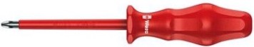 Отвертка крестовая диэлектрическая WERA Kraftform Classic VDE 1000 V 1762i PH 1 х 80 мм WE-031250 [WE-031250]