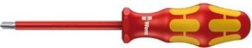 Отвертка крестовая диэлектрическая WERA Kraftform Plus 100 VDE 1000 V 162i PH/S # 2 х 100 мм WE-006381 [WE-006381]
