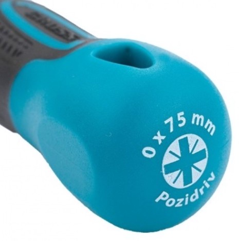 Отвертка крестовая GROSS 12155 PZ0x75 мм