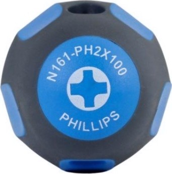 Отвертка крестовая Norgau N161-PH2X100 phillips [062103220]