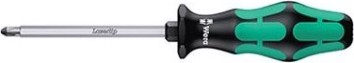 Отвертка крестовая WERA Kraftform Plus Серия 300 350 SK PH 0 х 60 мм WE-008750 [WE-008750]