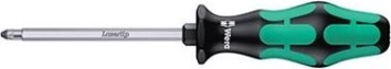 Отвертка крестовая WERA Kraftform Plus Серия 300 355 SK PZ 0 х 60 мм WE-009340 [WE-009340]