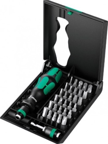 Отвертка с битами WERA Kraftform Kompakt 71 Security WE-057111 [WE-057111]