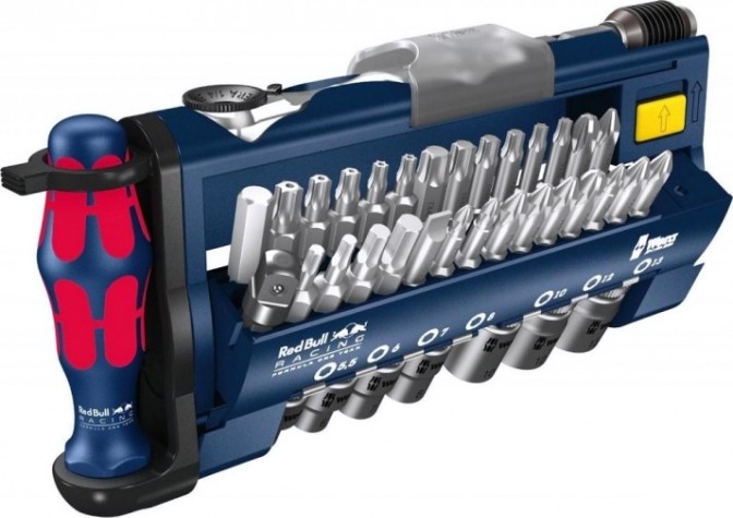 Отвертка с битами WERA Tool-Check PLUS Red Bull Racing 39 предметов WE-227704 [WE-227704]