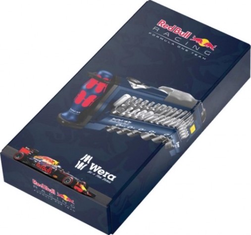 Отвертка с битами WERA Tool-Check PLUS Red Bull Racing 39 предметов WE-227704 [WE-227704]