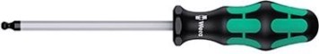 Отвертка с шестигранной сферической головкой WERA Kraftform Plus Серия 300 352 SW 1/4" WE-022920 [WE-022920]