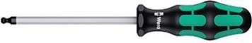 Отвертка с шестигранной сферической головкой WERA Kraftform Plus Серия 300 352 SW 1,5 х 60 MM WE-022795 [WE-022795]