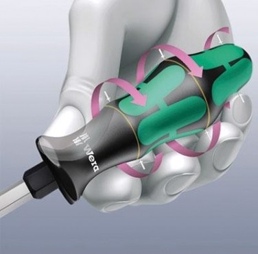 Отвертка с шестигранной сферической головкой WERA Kraftform Plus Серия 300 352 SW 1,5 х 60 MM WE-022795 [WE-022795]