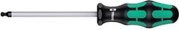 Отвертка с шестигранной сферической головкой WERA Kraftform Plus Серия 300 352 SW 2,5 х 100 ММ WE-138070 [WE-138070]