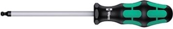 Отвертка с шестигранной сферической головкой WERA Kraftform Plus Серия 300 352 SW 5,0 х 100 MM WE-022815 [WE-022815]