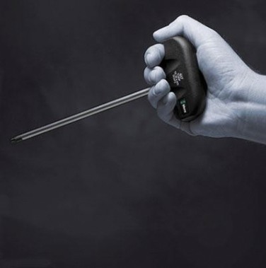 Отвертка шестигранная WERA Серия 400 454 Т-образная рукоятка, SW 6 х 200 мм WE-013310 [WE-013310]