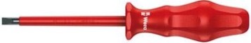 Отвертка шлицевая диэлектрическая WERA Kraftform Classic VDE 1000 V 1760i 1.0 x 5.5 x 125 мм WE-031243 [WE-031243]