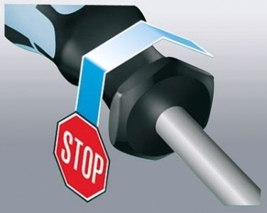 Отвертка TORX из нержавеющей стали WERA 3367 TX 10 х 80 мм WE-032052 [WE-032052]