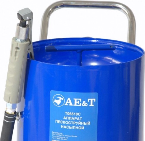 Пескоструйный аппарат AE&T T06510C 38 л насыпной Пескоструйный аппарат AE&T T06510C 38 л насыпной
