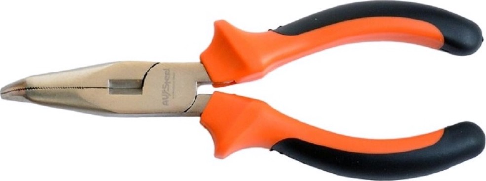 Плоскогубцы AV Steel AV-613160 160 мм, удлиненные изогнутые